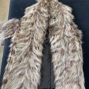 Vest: genuine fox vest with fox headband